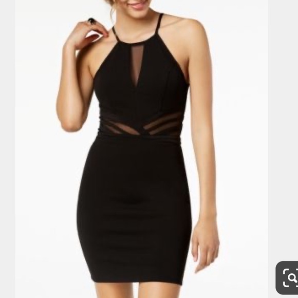 City Studio Dresses & Skirts - City Studio Bodycon Illusion Dress